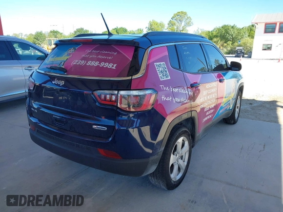2017 Jeep Compass Latitude with VIN 3C4NJDBBXHT679623, listed as a IAAI auction lot 41810574 with 158,655 mi miles and . Bid and sale history available at DreamBid. Image 4.