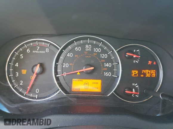 2010 Nissan Maxima SV with VIN 1N4AA5AP8AC805535, listed as a Copart auction lot 65745095 with 149,430 mi miles and Clean title. Bid and sale history available at DreamBid. Image 9.