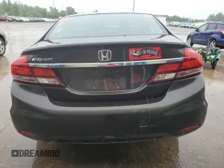 2013 Honda Civic LX z VIN 2HGFB2F52DH601075, wystawiony jako Copart lot #58512845 z przebiegiem Nie podano mil oraz Szkoda całkowita • Salvage title. Historia ofert i sprzedaży dostępna na DreamBid. Obrazek 6.