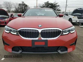 2021 BMW 3 Series 330i xDrive with VIN 3MW5R7J05M8B50200, listed as a Copart auction lot 46443405 with 35,663 mi miles and Salvage title. Bid and sale history available at DreamBid. Image 5.