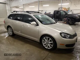 2014 Volkswagen Jetta TDI w/Sunroof & Nav with VIN 3VWPL7AJ0EM611721, listed as a Copart auction lot 86724684 with 127,030 mi miles and Salvage title. Bid and sale history available at DreamBid. Image 4.