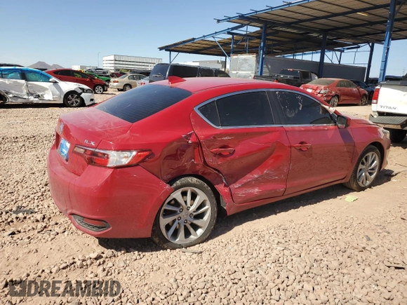 2017 Acura ILX w/Premium Pkg with VIN 19UDE2F70HA009940, listed as a Copart auction lot 46702245 with 60,920 mi miles and Salvage Title. Bid and sale history available at carsss.com. Image 3.