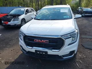 2023 GMC Terrain SLE with VIN 3GKALTEG7PL237976, listed as a IAAI auction lot 42165476 with 28,667 mi miles and . Bid and sale history available at carsss.com. Image 12.