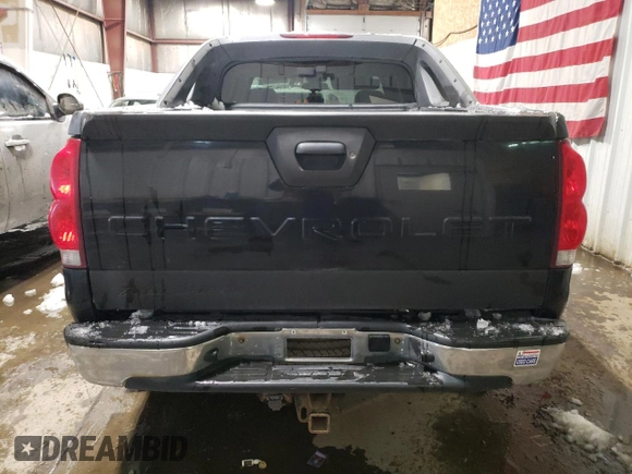 2006 Chevrolet Avalanche Z71 with VIN 3GNEK12Z16G126896, listed as a Copart auction lot 78656354 with 142,534 mi miles and Salvage Title. Bid and sale history available at DreamBid. Image 6.