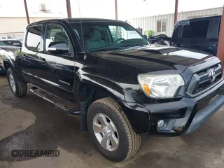 2015 Toyota Tacoma PreRunner with VIN 3TMKU4HNXFM046963, listed as a IAAI auction lot 41855850 with 39,213 mi miles and . Bid and sale history available at DreamBid. Image 1.