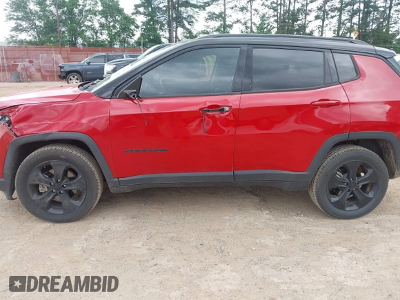 2020 Jeep Compass North z VIN 3C4NJDBB8LT133542, wystawiony jako IAAI lot #42156144 z przebiegiem 53 034 mil mil oraz . Historia ofert i sprzedaży dostępna na DreamBid. Obrazek 14.