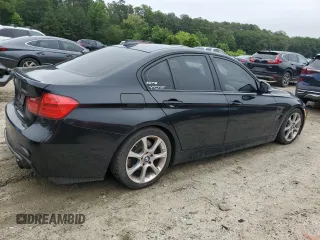 2015 BMW 3 Series 335i xDrive with VIN WBA3B9G56FNR92960, listed as a Copart auction lot 60963875 with 135,624 mi miles and Salvage title. Bid and sale history available at DreamBid. Image 3.
