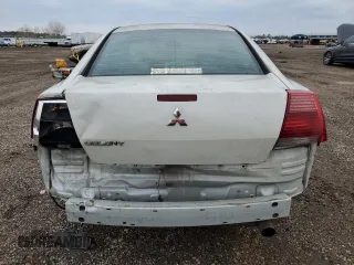 2007 Mitsubishi Galant ES with VIN 4A3AB36F47E046534, listed as a Copart auction lot 43362785 with 236,050 mi miles and Salvage Title. Bid and sale history available at carsss.com. Image 6.