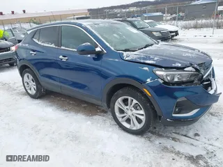 2020 Buick Encore GX Preferred with VIN KL4MMCSL4LB128677, listed as a IAAI auction lot 41257202 with 21,479 mi miles. Bid and sale history available at carsss.com. Image 1.