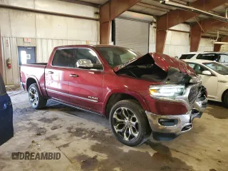 2021 Ram 1500 Limited with VIN 1C6SRFHT9MN501081, listed as a Copart auction lot 56568305 with 201,899 mi miles and Non repairable. Bid and sale history available at DreamBid. Image 4.