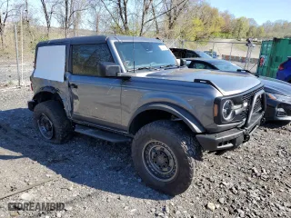 2022 Ford Bronco with VIN 1FMDE5AH5NLB19801, listed as a Copart auction lot 78381344 with 7,759 mi miles and Salvage Title. Bid and sale history available at carsss.com. Image 4.
