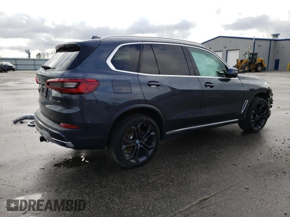 2019 BMW X5 xDrive40i with VIN 5UXCR6C52KLB12217, listed as a Copart auction lot 38102083 with 0 mi miles. Bid and sale history available at carsss.com. Image 3.