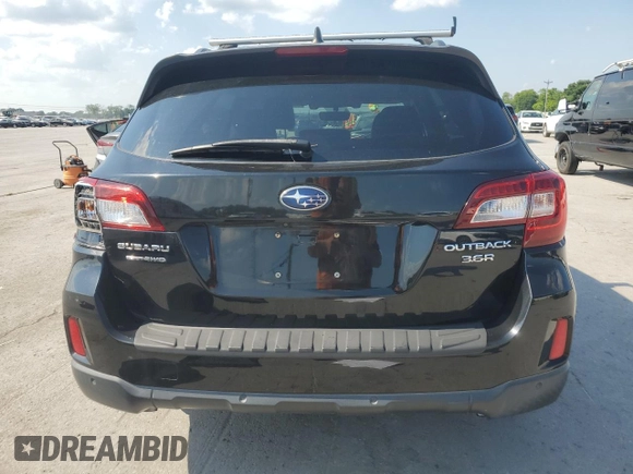 2017 Subaru Outback Touring with VIN 4S4BSETC4H3395571, listed as a Copart auction lot 61763875 with 93,646 mi miles and Salvage title. Bid and sale history available at DreamBid. Image 6.