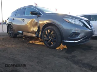 2017 Nissan Murano Platinum z VIN 5N1AZ2MH2HN197558, wystawiony jako IAAI lot #41312415 z przebiegiem 101 336 mil mil oraz . Historia ofert i sprzedaży dostępna na DreamBid. Obrazek 1.