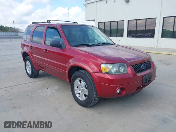 2007 Ford Escape Limited with VIN 1FMYU94127KB58591, listed as a IAAI auction lot 41801334 with 117,125 mi miles. Bid and sale history available at carsss.com. Image 1.
