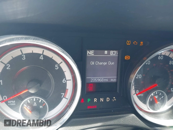 2014 Dodge Grand Caravan SXT with VIN 2C4RDGCG7ER265931, listed as a IAAI auction lot 42141644 with 205,968 mi miles and . Bid and sale history available at DreamBid. Image 7.