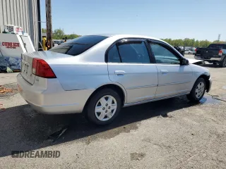 2003 Honda Civic LX with VIN 2HGES16593H543079, listed as a Copart auction lot 51772945 with 98,141 mi miles and Salvage Title. Bid and sale history available at carsss.com. Image 3.