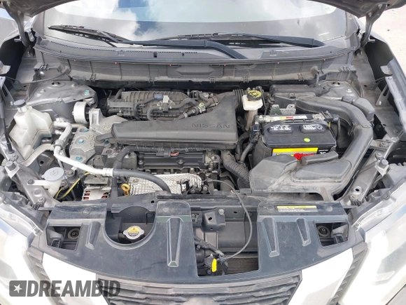 2017 Nissan Rogue SV with VIN KNMAT2MV9HP541757, listed as a IAAI auction lot 41563928 with 141,116 mi miles. Bid and sale history available at carsss.com. Image 10.