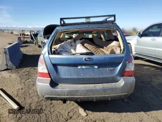 2007 Subaru Forester X L.L. Bean Ed with VIN JF1SG67647H726687, listed as a Copart auction lot 81913494 with 0 mi miles and Salvage Title. Bid and sale history available at carsss.com. Image 6.