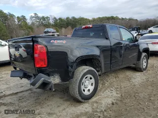 2018 Chevrolet Colorado 4WD Work Truck with VIN 1GCHTBEA3J1204696, listed as a Copart auction lot 84068524 with 54,549 mi miles and Salvage Title. Bid and sale history available at carsss.com. Image 3.