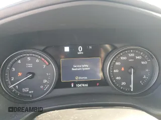 2019 Cadillac XT4 FWD Premium Luxury with VIN 1GYFZCR46KF117955, listed as a Copart auction lot 62145385 with 10,474 mi miles and Salvage title. Bid and sale history available at DreamBid. Image 9.