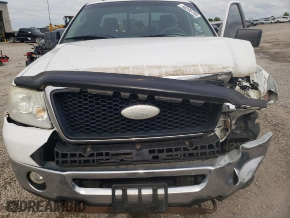 2007 Ford F-150 XL with VIN 1FTRF14V97KB65061, listed as a Copart auction lot 56280705 with 310,029 mi miles and Salvage title. Bid and sale history available at DreamBid. Image 11.