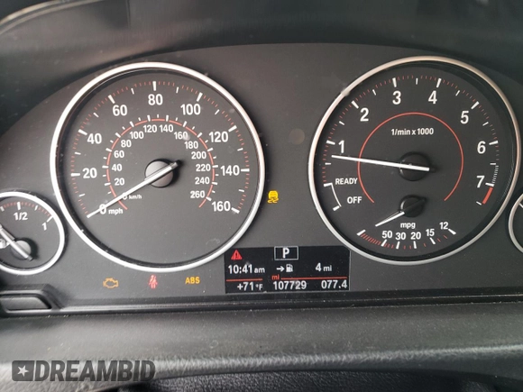 2017 BMW 3 Series 330i z VIN WBA8B9G54HNU50703, wystawiony jako Copart lot #54169295 z przebiegiem 107 729 mil mil oraz Szkoda całkowita • Salvage title. Historia ofert i sprzedaży dostępna na DreamBid. Obrazek 9.