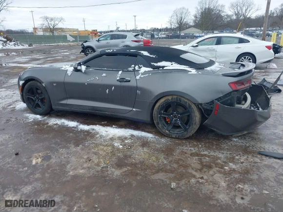 2018 Chevrolet Camaro 1LT with VIN 1G1FB3DX8J0124766, listed as a IAAI auction lot 41737430 with 101,028 mi miles. Bid and sale history available at carsss.com. Image 14.