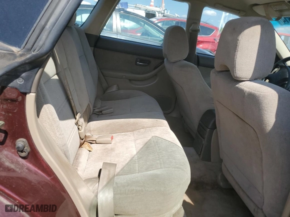 2000 Subaru Legacy Wagon Outback w/GB Equip with VIN 4S3BH6750Y7607928, listed as a Copart auction lot 69855814 with 168,226 mi miles and Salvage Title. Bid and sale history available at carsss.com. Image 10.