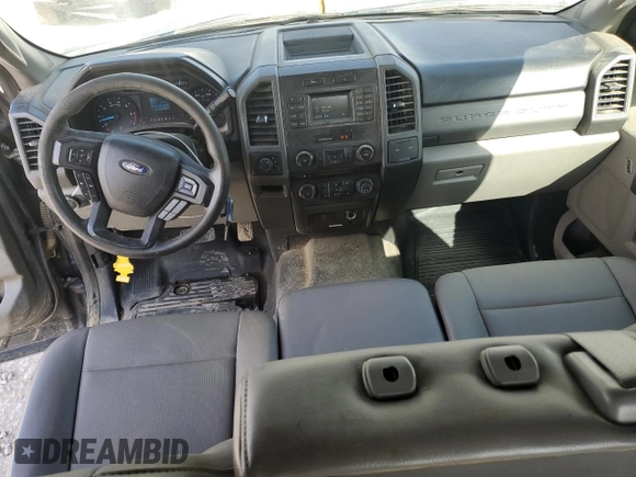 2018 Ford F-250 XL with VIN 1FT7X2B65JEB31372, listed as a Copart auction lot 52757495 with 167,640 mi miles and Clean title. Bid and sale history available at DreamBid. Image 8.