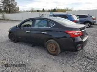 2017 Nissan Sentra SV with VIN 3N1AB7APXHL685502, listed as a Copart auction lot 55575195 with 119,595 mi miles and Salvage Title. Bid and sale history available at carsss.com. Image 2.