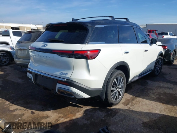 2023 Infiniti QX60 Autograph z VIN 5N1DL1HU3PC350846, wystawiony jako IAAI lot #41114062 z przebiegiem 34 353 mil mil oraz . Historia ofert i sprzedaży dostępna na DreamBid. Obrazek 4.