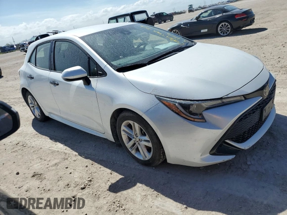 2022 Toyota Corolla Hatchback SE with VIN JTND4MBE1N3159083, listed as a Copart auction lot 77389054 with 0 mi miles and Non Repairable. Bid and sale history available at carsss.com. Image 4.
