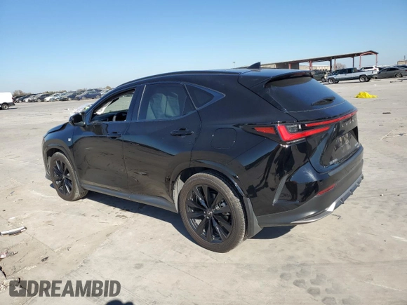 2024 Lexus NX with VIN 2T2KGCEZ6RC040630, listed as a Copart auction lot 82429444 with 12,993 mi miles and Salvage Title. Bid and sale history available at carsss.com. Image 2.