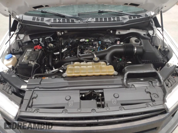 2020 Ford F-150 XL with VIN 1FTEX1CP0LKD41164, listed as a Copart auction lot 85429884 with 161,444 mi miles and Salvage Title. Bid and sale history available at DreamBid. Image 11.
