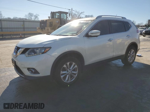 2016 Nissan Rogue SL with VIN 5N1AT2MV7GC779415, listed as a Copart auction lot 46670935 with 177,210 mi miles and Salvage Title. Bid and sale history available at DreamBid. Image 1.