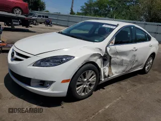 2010 Mazda 6 i Touring Plus with VIN 1YVHZ8CH1A5M55138, listed as a Copart auction lot 62161615 with 194,765 mi miles and Salvage title. Bid and sale history available at DreamBid. Image 1.