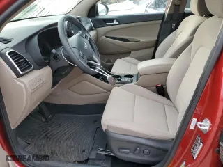 2021 Hyundai Tucson Value with VIN KM8J33A49MU403015, listed as a Copart auction lot 45159995 with 23,613 mi miles and Salvage Title. Bid and sale history available at carsss.com. Image 7.