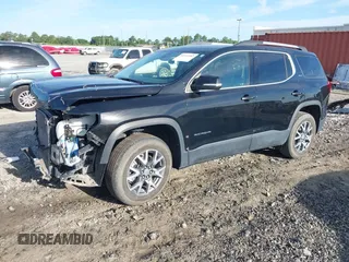2022 GMC Acadia SLT with VIN 1GKKNMLS3NZ160962, listed as a IAAI auction lot 42323283 with 53,669 mi miles and . Bid and sale history available at DreamBid. Image 2.