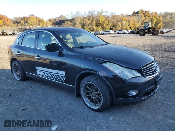 2008 Infiniti EX Journey with VIN JNKAJ09F08M353124, listed as a Copart auction lot 77616124 with Not Provided miles and Clean Title. Bid and sale history available at DreamBid. Image 4.