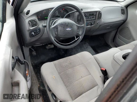 2003 Ford F-150 XL with VIN 1FTRX17273NB25441, listed as a Copart auction lot 50010445 with 100,947 mi miles and Clean Title. Bid and sale history available at carsss.com. Image 8.