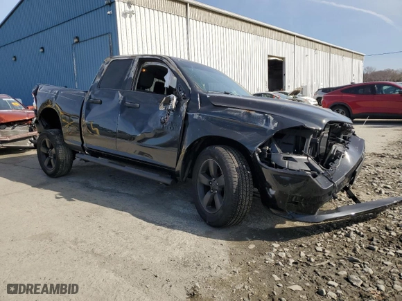 2018 Ram 1500 Express with VIN 1C6RR7FG6JS212988, listed as a Copart auction lot 51281975 with 63,684 mi miles and Salvage Title. Bid and sale history available at carsss.com. Image 4.
