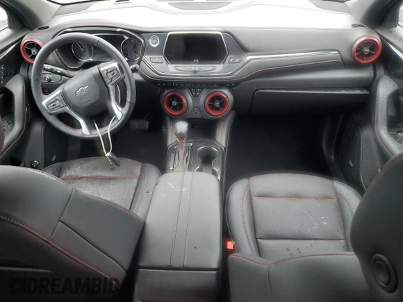 2022 Chevrolet Blazer RS with VIN 3GNKBERS7NS136492, listed as a Copart auction lot 46729385 with Not provided miles and Non repairable. Bid and sale history available at DreamBid. Image 8.
