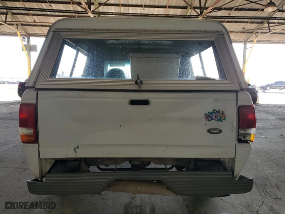1997 Ford Ranger XLT with VIN 1FTCR10A5VTA69533, listed as a Copart auction lot 50007095 with 205,802 mi miles and Salvage Title. Bid and sale history available at carsss.com. Image 6.