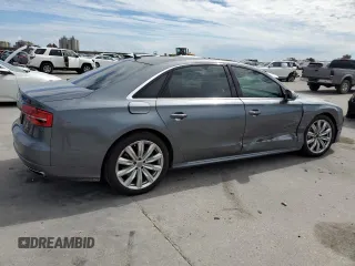 2018 Audi A8 z VIN WAU44AFD0JN000586, wystawiony jako Copart lot #73373174 z przebiegiem 45 183 mil mil oraz Szkoda całkowita • Salvage title. Historia ofert i sprzedaży dostępna na DreamBid. Obrazek 3.