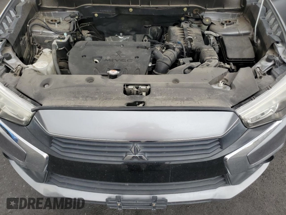 2017 Mitsubishi Outlander ES with VIN JA4AP3AU2HZ062164, listed as a Copart auction lot 63057015 with 105,691 mi miles and Salvage title. Bid and sale history available at DreamBid. Image 11.