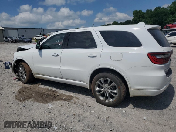 2019 Dodge Durango GT Plus z VIN 1C4RDJDG1KC827323, wystawiony jako Copart lot #56240575 z przebiegiem 99 934 mil mil oraz Szkoda całkowita • Salvage title. Historia ofert i sprzedaży dostępna na DreamBid. Obrazek 2.