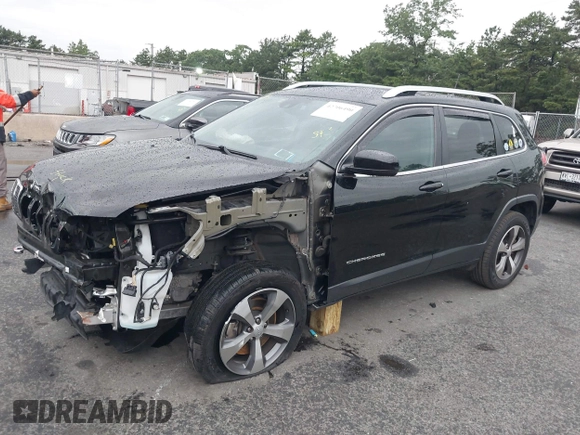 2021 Jeep Cherokee Limited z VIN 1C4PJMDX8MD121545, wystawiony jako IAAI lot #42706490 z przebiegiem 154 382 mil mil oraz . Historia ofert i sprzedaży dostępna na DreamBid. Obrazek 19.