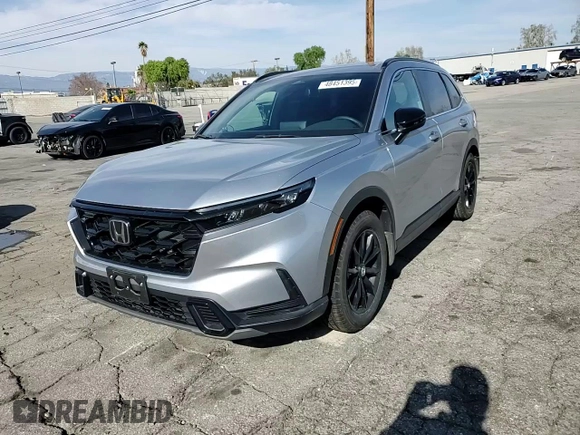 2024 Honda CR-V Sport with VIN 7FARS5H58RE005173, listed as a Copart auction lot 48451395 with 22,731 mi miles and Salvage Title. Bid and sale history available at DreamBid. Image 11.
