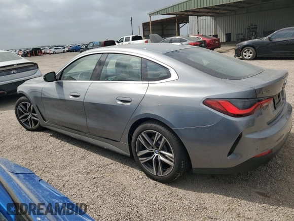 2024 BMW 4 Series 430i xDrive with VIN WBA73AV01RFT43640, listed as a Copart auction lot 51204795 with 15,630 mi miles and Clean Title. Bid and sale history available at carsss.com. Image 2.